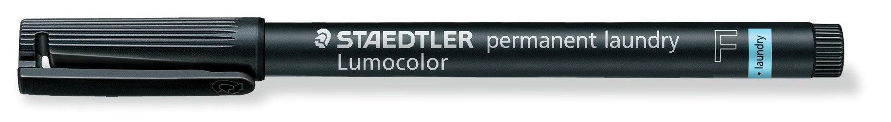 Marker Lumocolor perm Textil 0,6mm sort blister