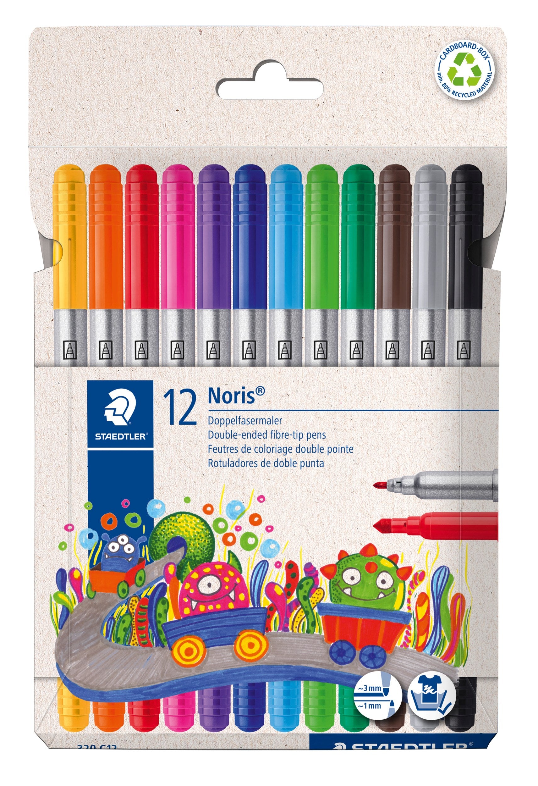 Fiberpen Noris Duo ass (12)