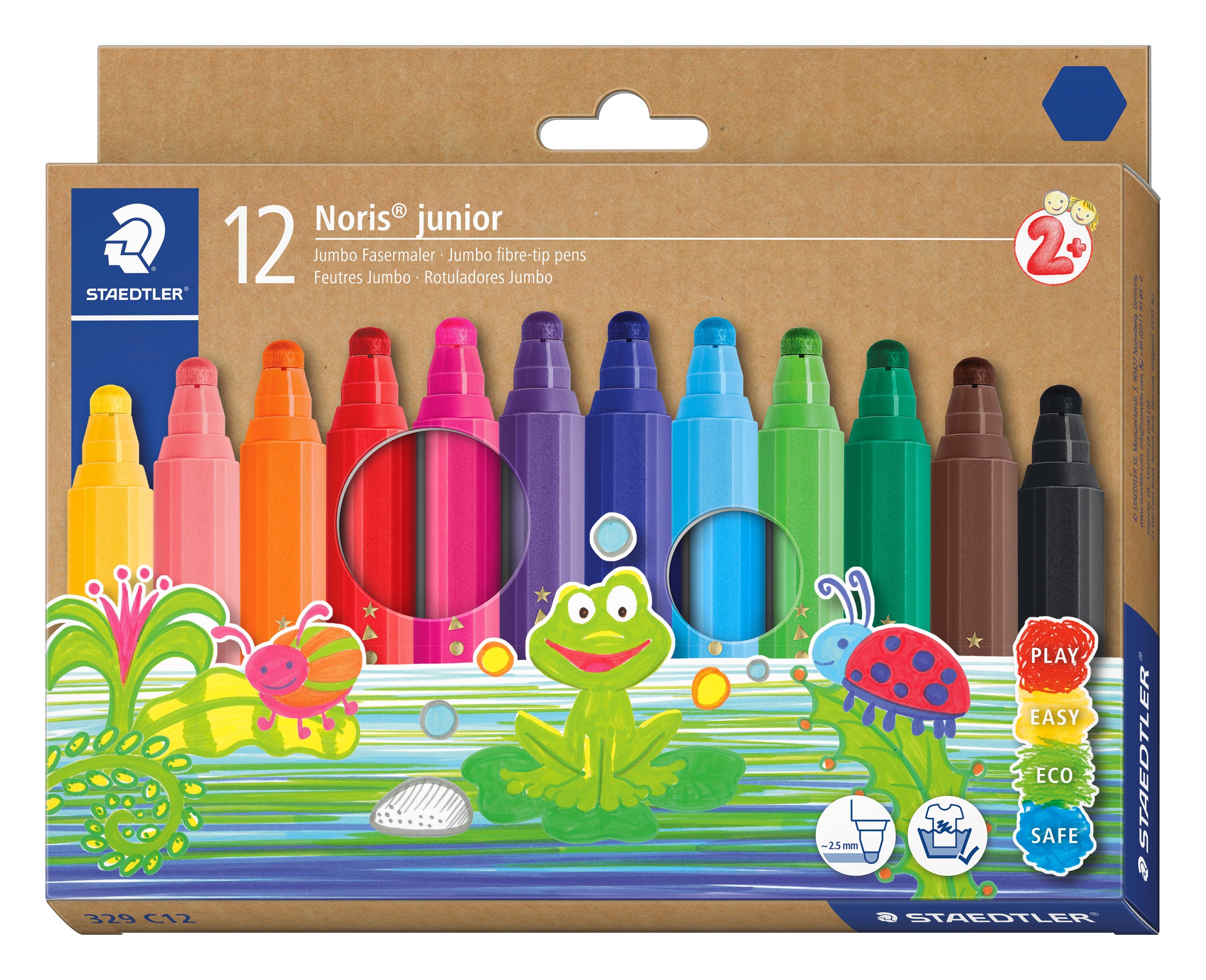 Fiberpen Noris Junior tusser ass (12)