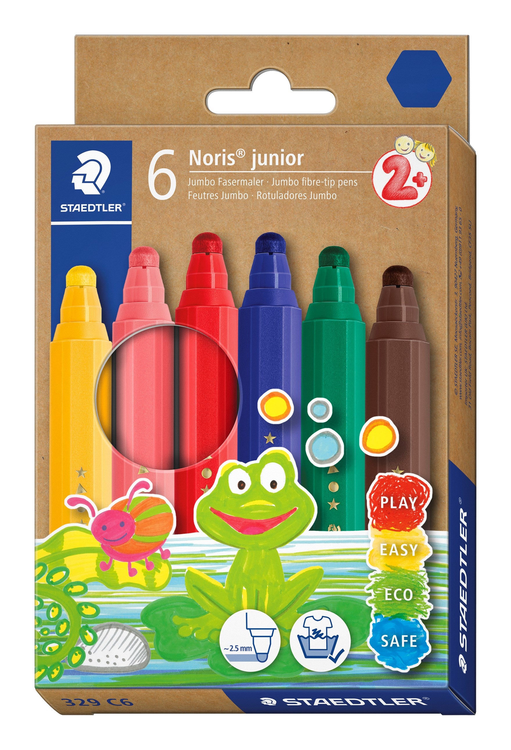 Fiberpen Noris Junior tusser ass (6)
