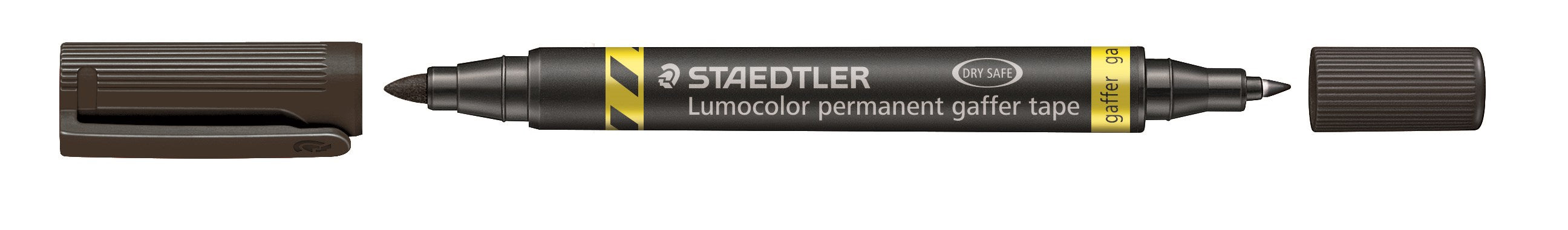 Marker Lumocolor Duo perm 0,6/1,0mm sort
