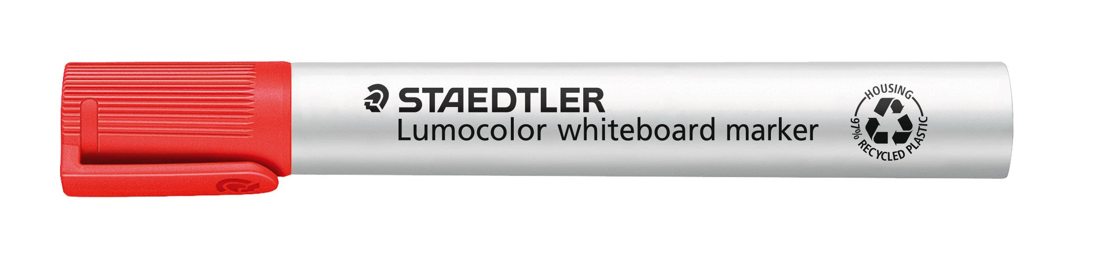 WB Marker Lumocolor chisel 2-5mm red