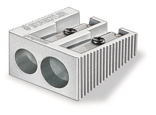 Blyantspidser metal dobbelt hul ø10,2mm