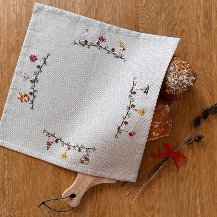 Pomp Stitch - Julestemning - brødserviet