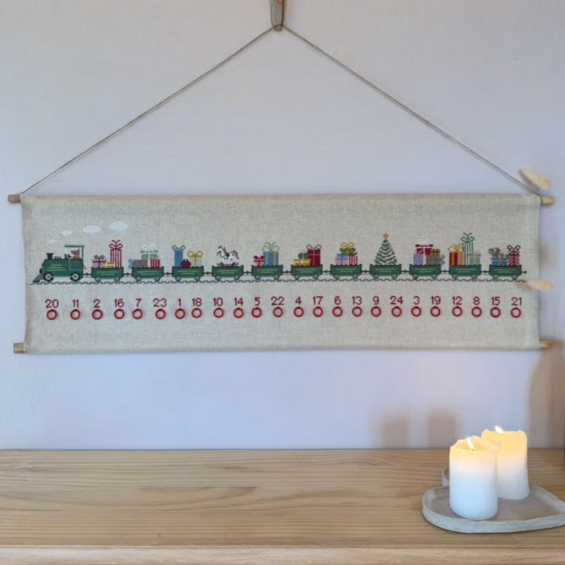Pomp Stitch - Juletoget - julekalender