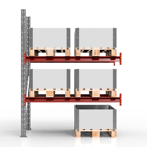 Pallereol Følgesektion 2500x1850mm 2x1200 kg