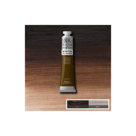 Winton oil 200ml vandyke brown 676