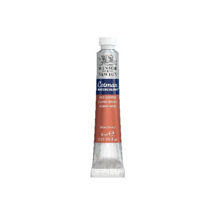 Cotman watercolour 8ml Red Copper Row 471