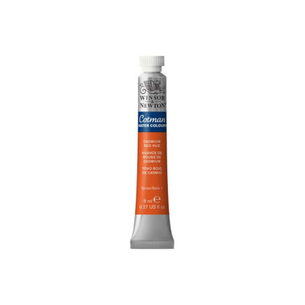 Cotman watercolour 8ml Cad Red Hue 095