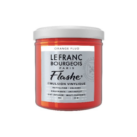 Flashe Acrylic 125ml Fluo Light Orange 206