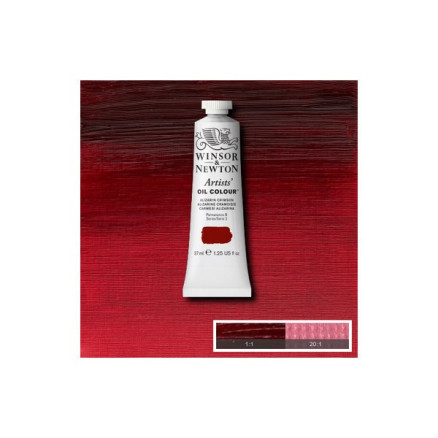 Artists oil colour 37ml alizarin crimson 004