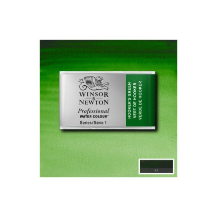 Watercolour proff pan Hookers Green 311