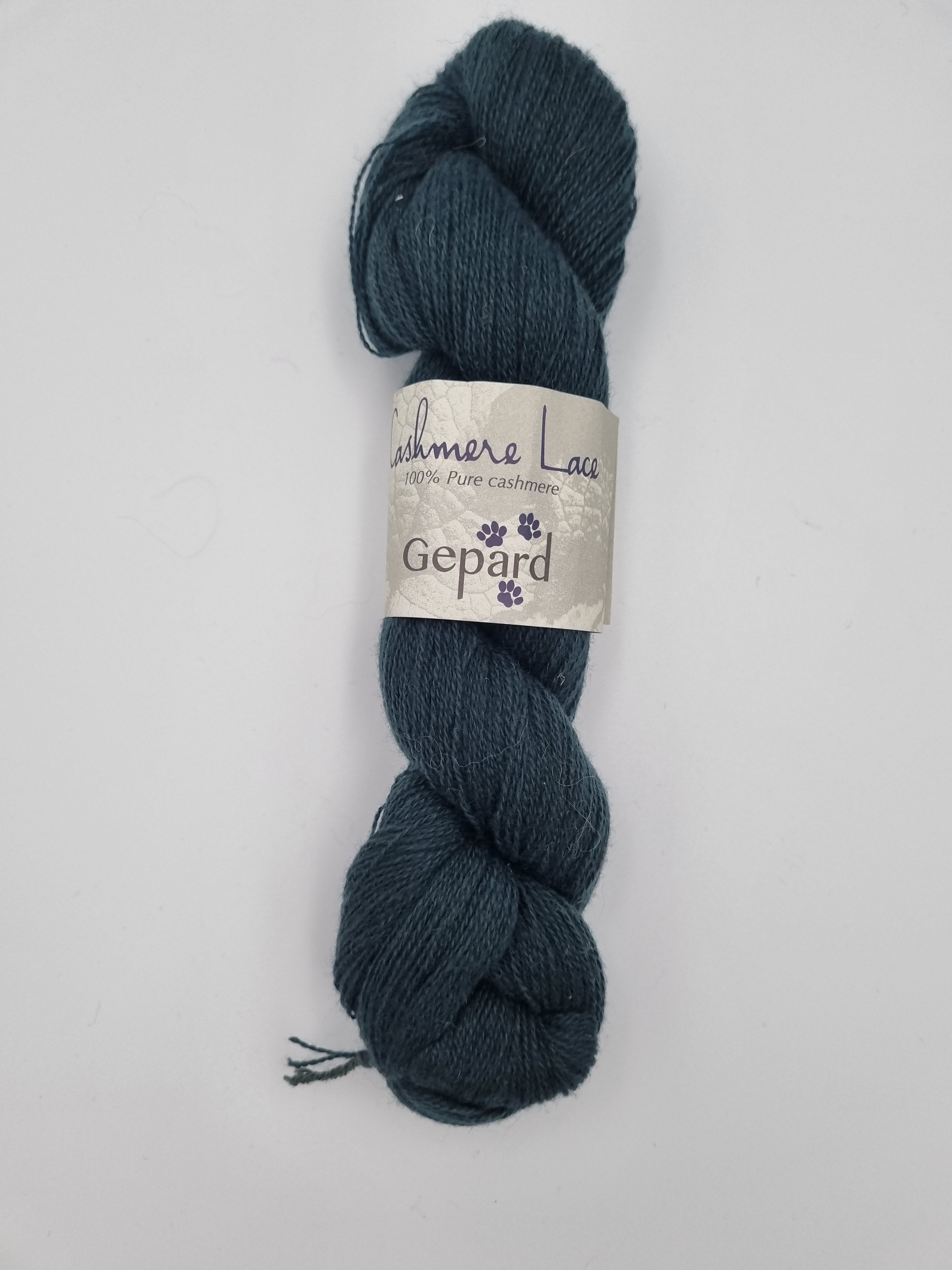 Gepard Garn, Cashmere Lace, 100% cashmere - 409 Flaskegrøn