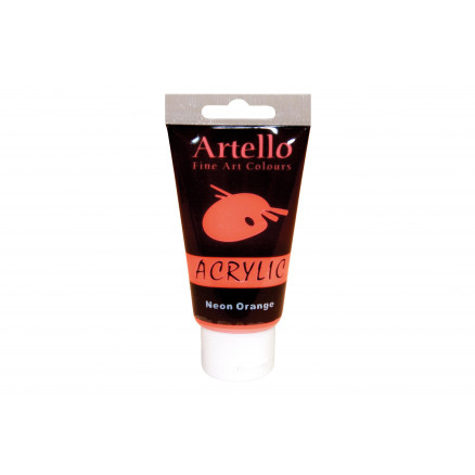 Artello acrylic 75ml Neon Orange