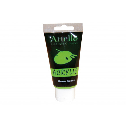 Artello acrylic 75ml Neon Green