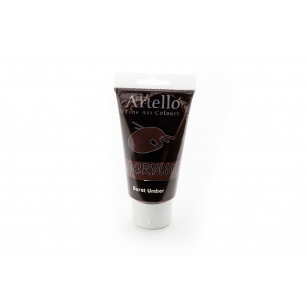 Artello acrylic 75ml Burnt Umber
