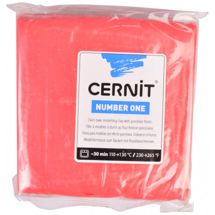 Cernit 043 Number One 250g rød