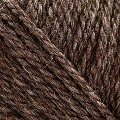 Onion Knit Onion No. 6 uldgarn med økologisk uld og nældefiber - 636 Chokobrun