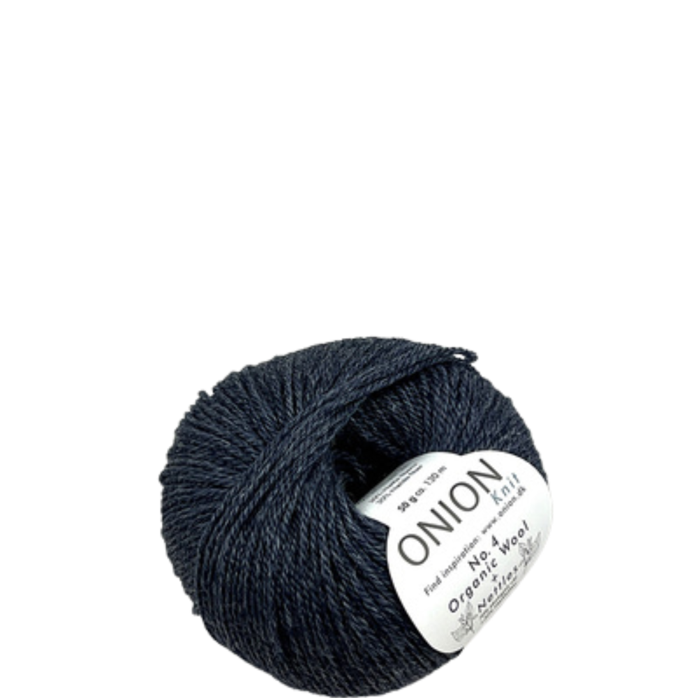 Onion Knit Onion No. 4 uldgarn med økologisk uld og nældefiber - 802 Koks