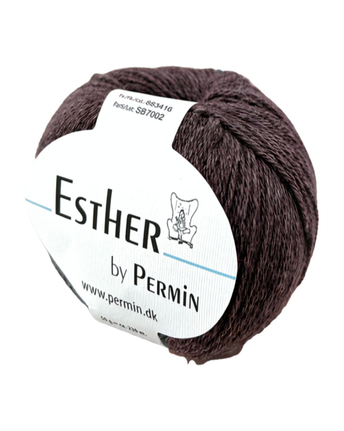 Esther by Permin Bomuld og Uld - 28 Cocoa