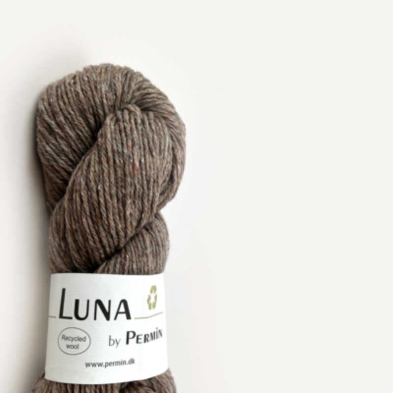 Luna by Permin Recycled uld - 29 Lys Beige