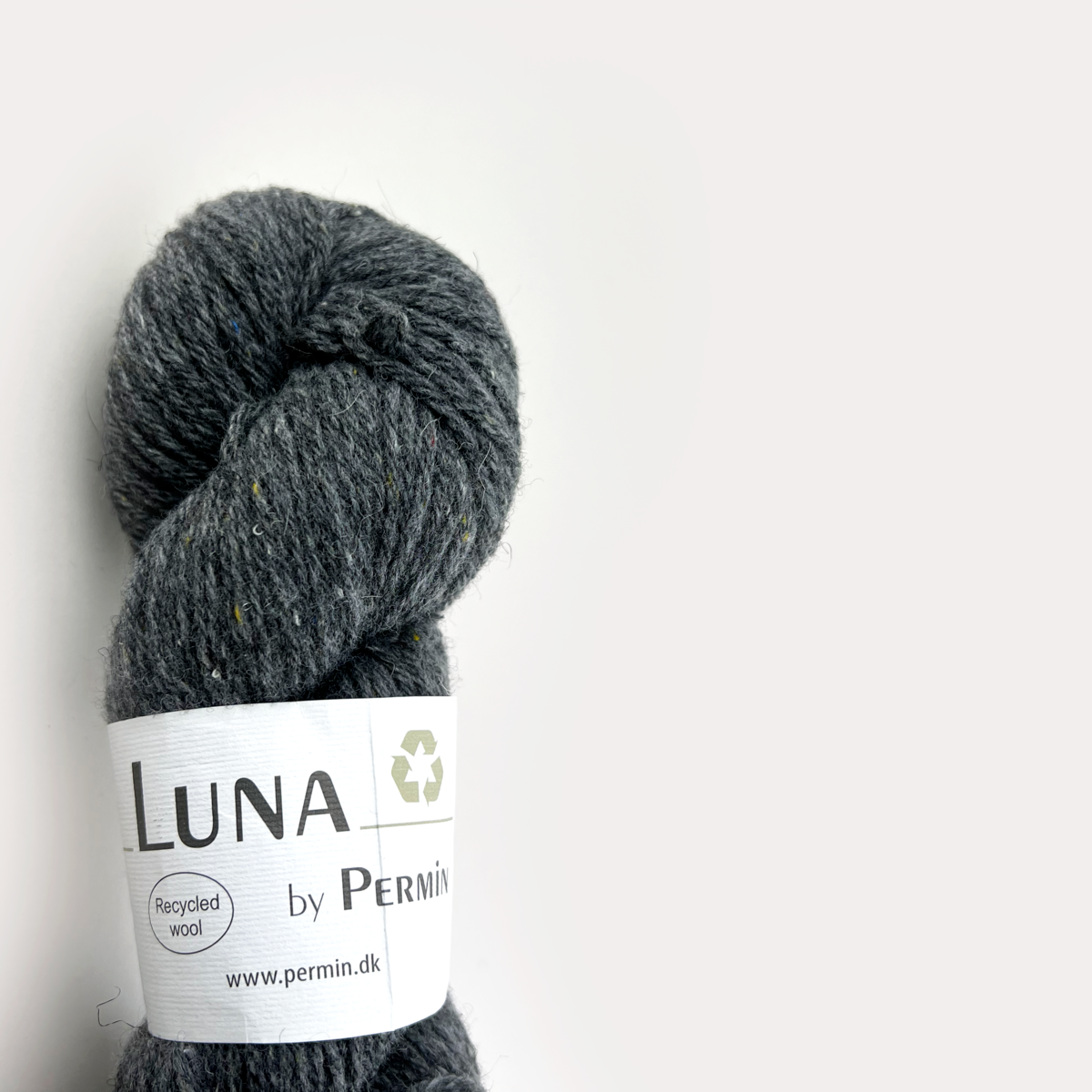 Luna by Permin Recycled uld - 31 Medium Grey