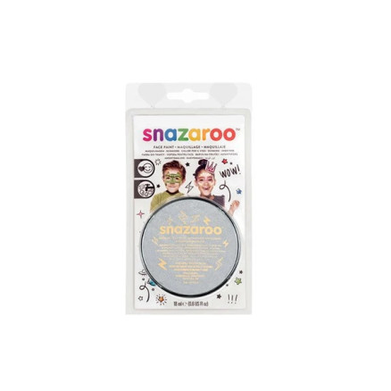 Sminkefarve 18ml blister silver