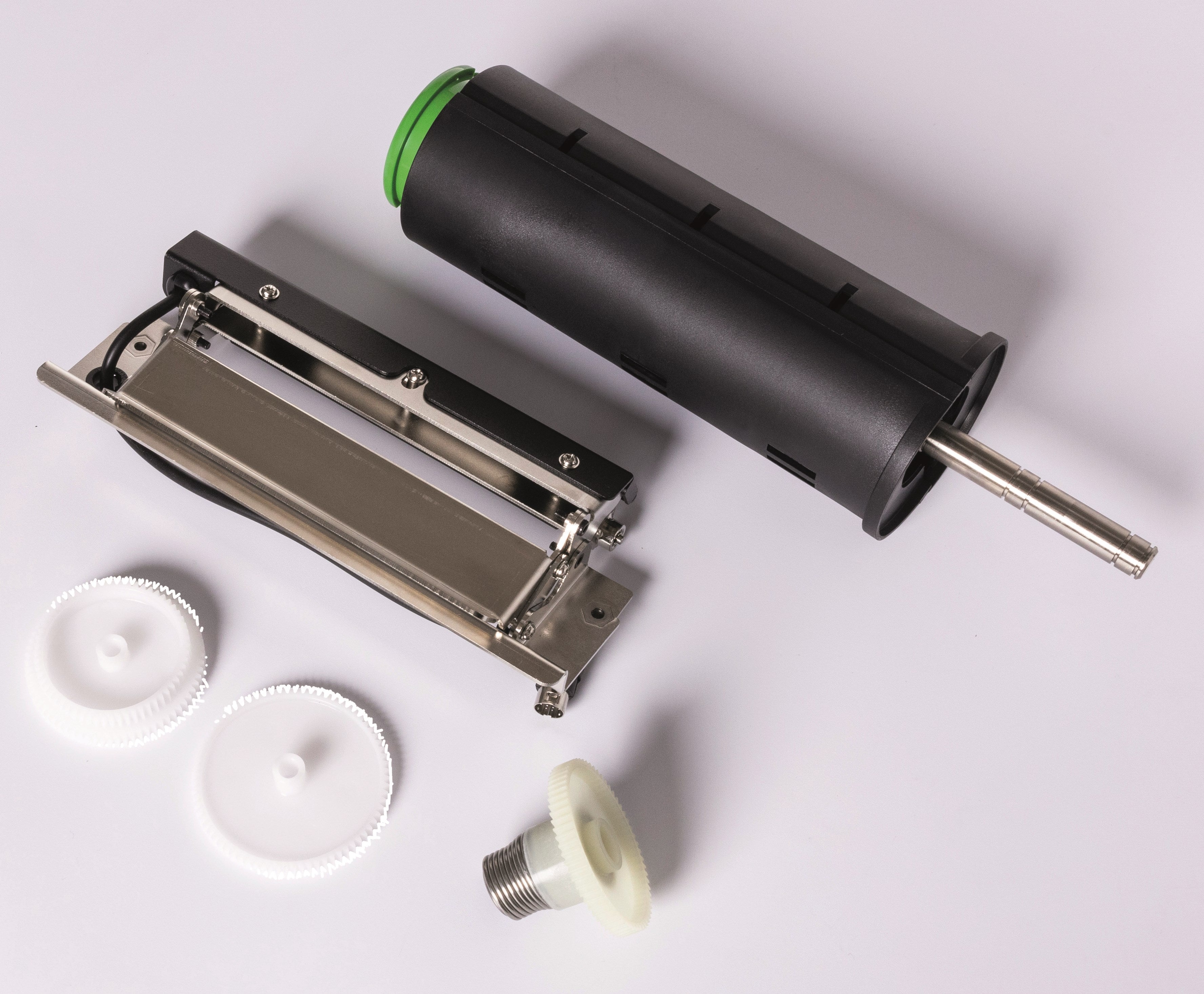 Label peeler with liner rewinder kit for TJ-6 label printers