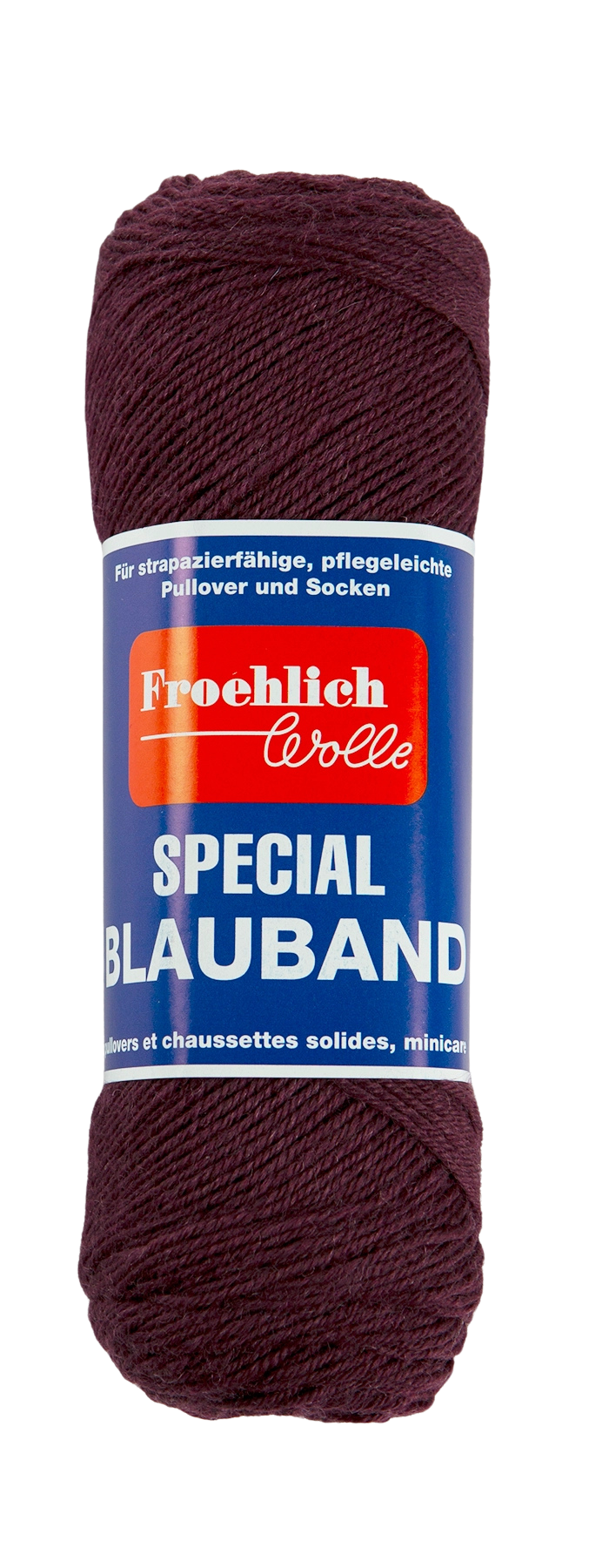 Froehlich Strømpegarn - Aubergine fv. 177