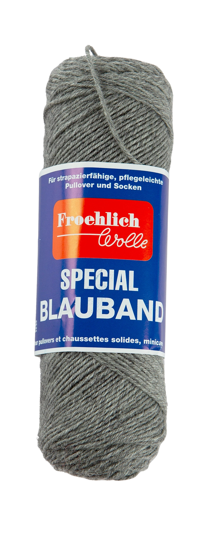 Froehlich Strømpegarn - Mellemgrå  fv. 3