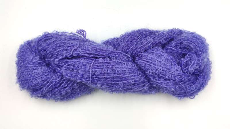 Mohair Boucle. Mohair og uld fra Mohair by Canard - 1031 Lavendel