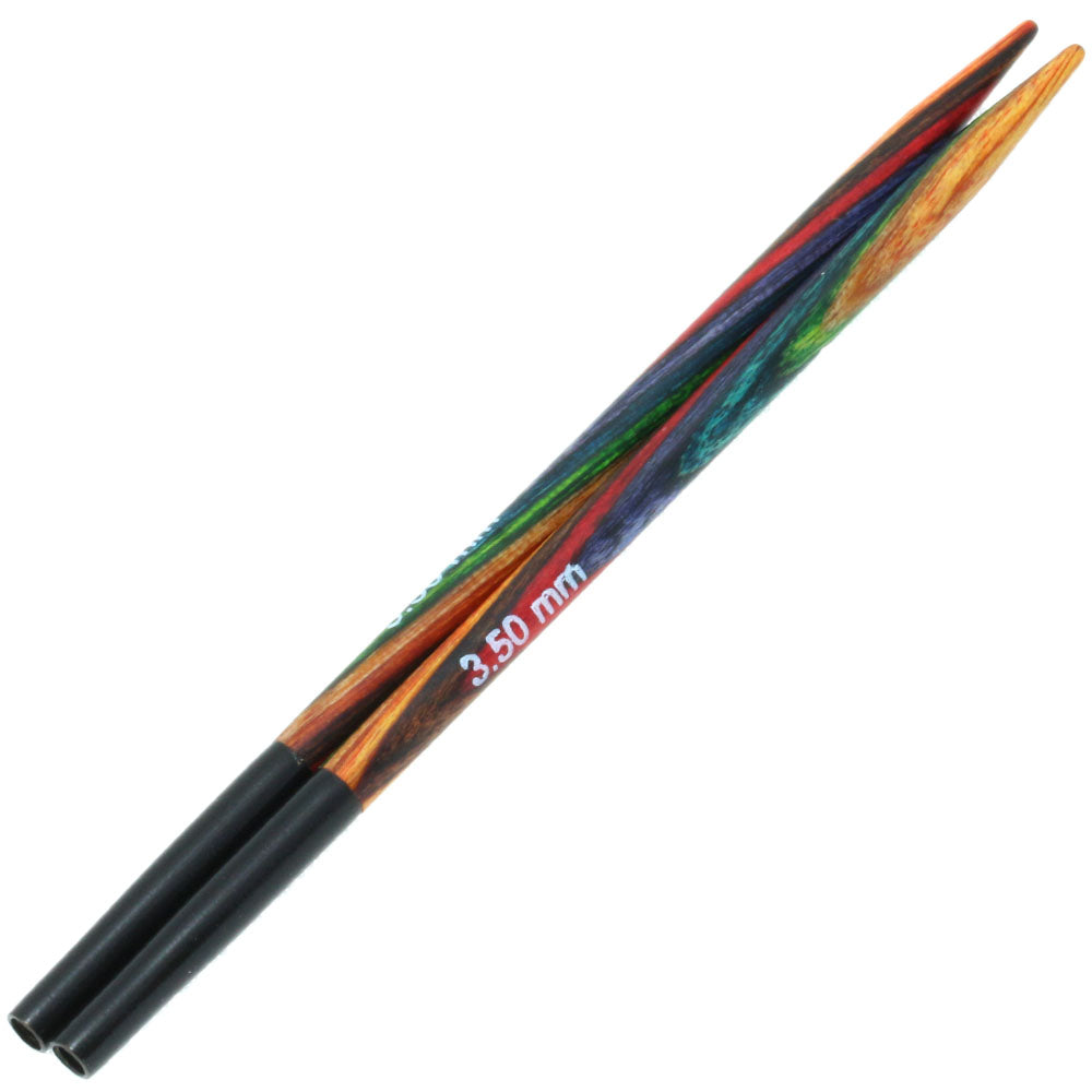 KnitPro Symfonie Udskiftelige Strikkepinde Træ - 4,0 - korte pinde (9cm)