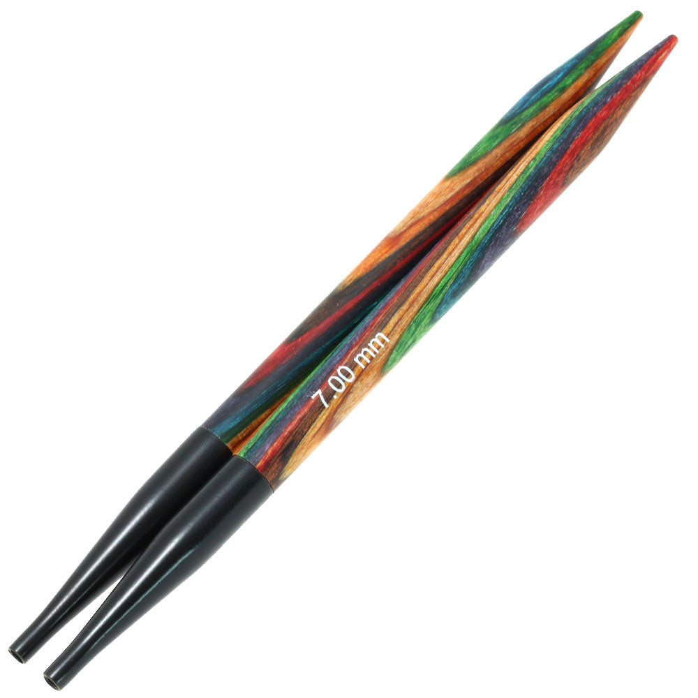 KnitPro Symfonie Udskiftelige Strikkepinde Træ - 6,0 - korte pinde (9cm)