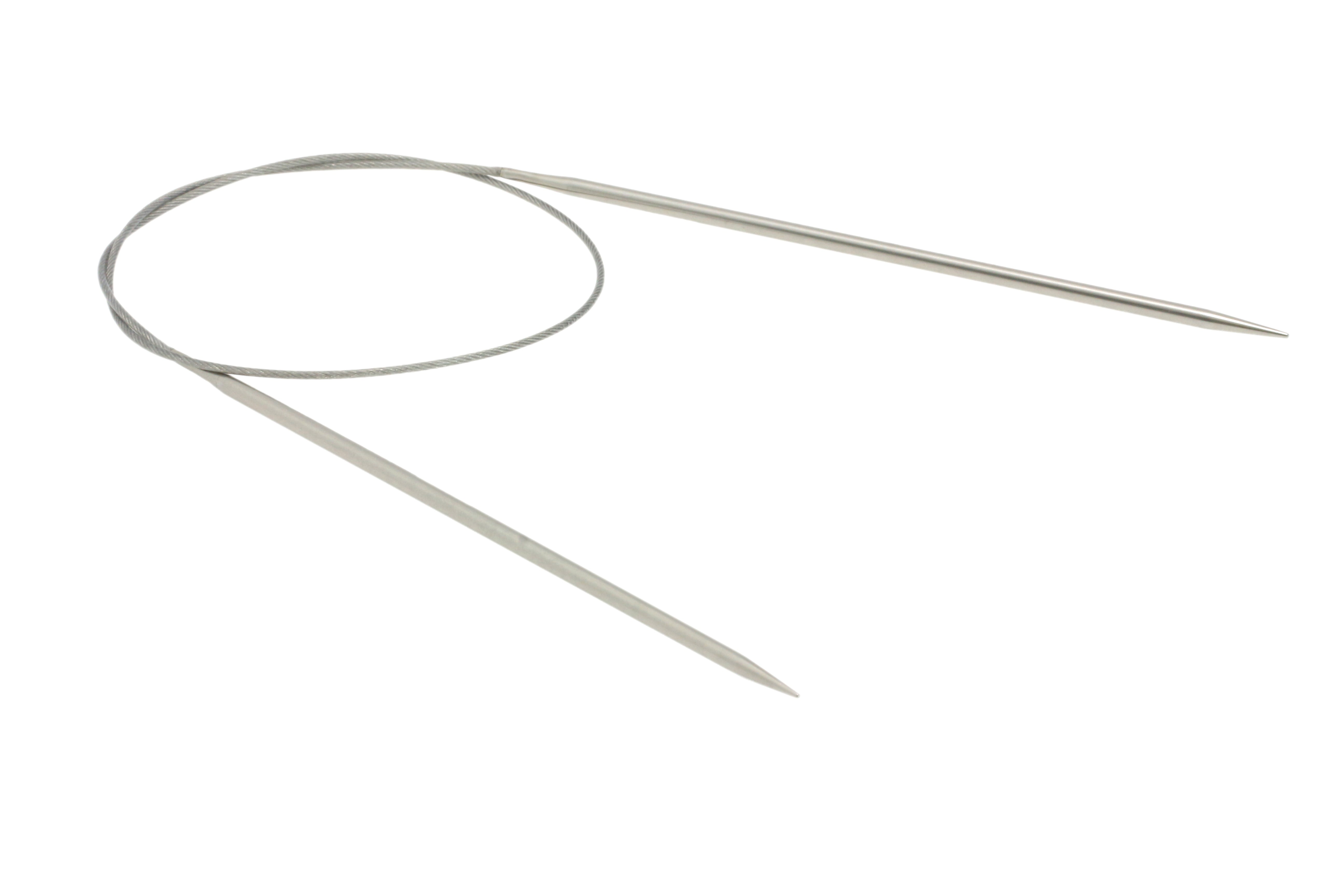Rundpinde i stål fra Lana Grossa - 3,0 - 60cm