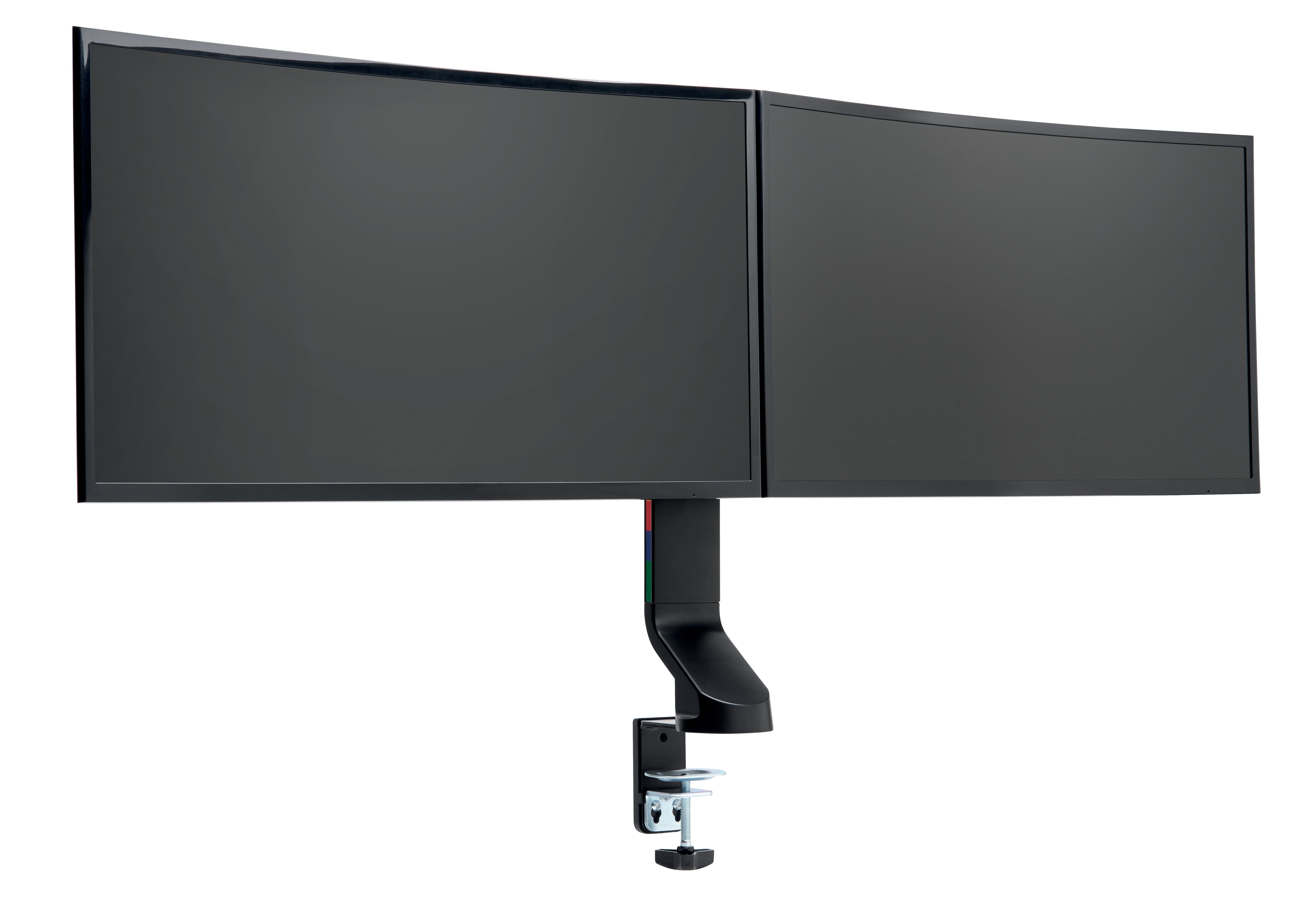 Kensington Monitor Arm Space Saving Dual Black