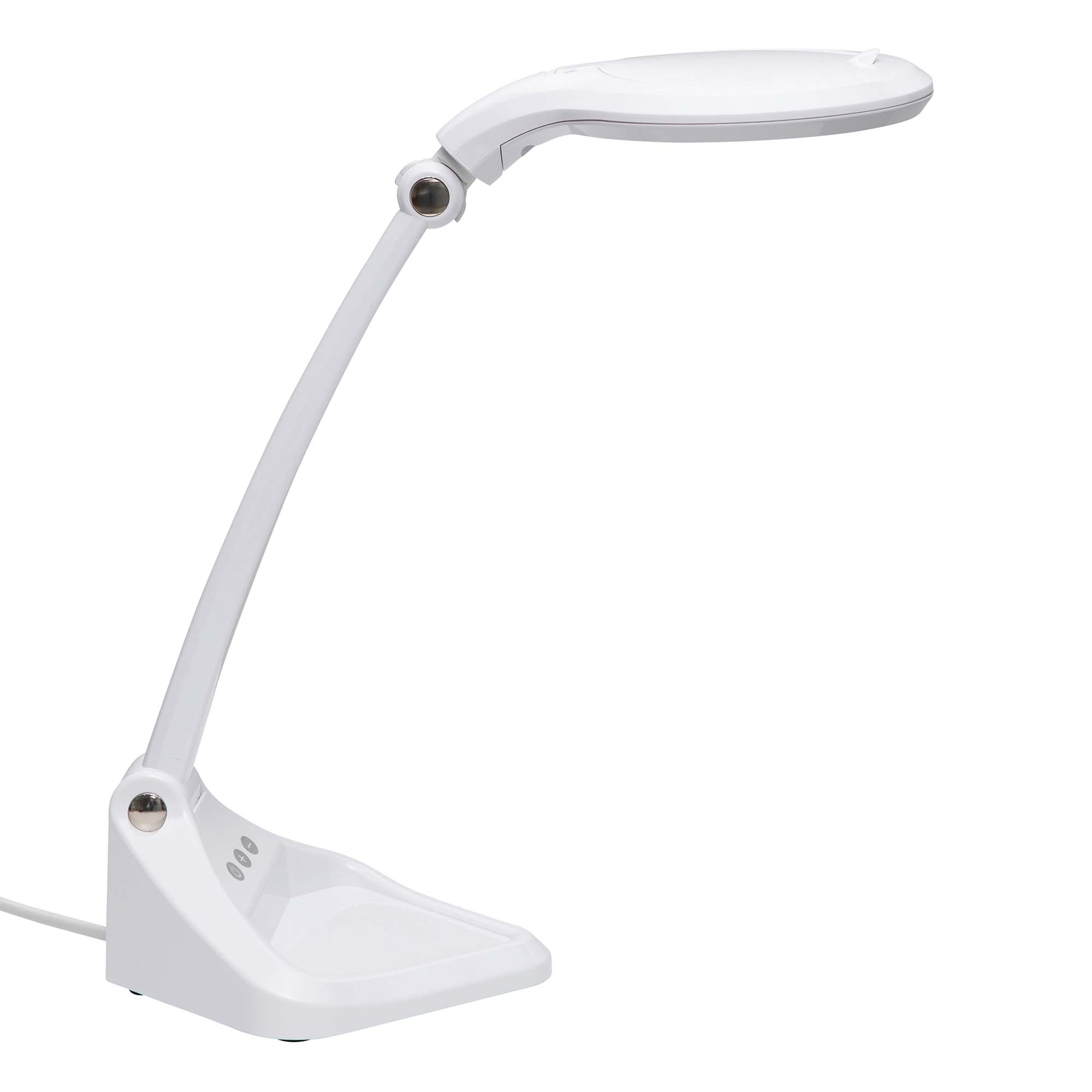 LED luplampe med lys, hvid, MAULiris