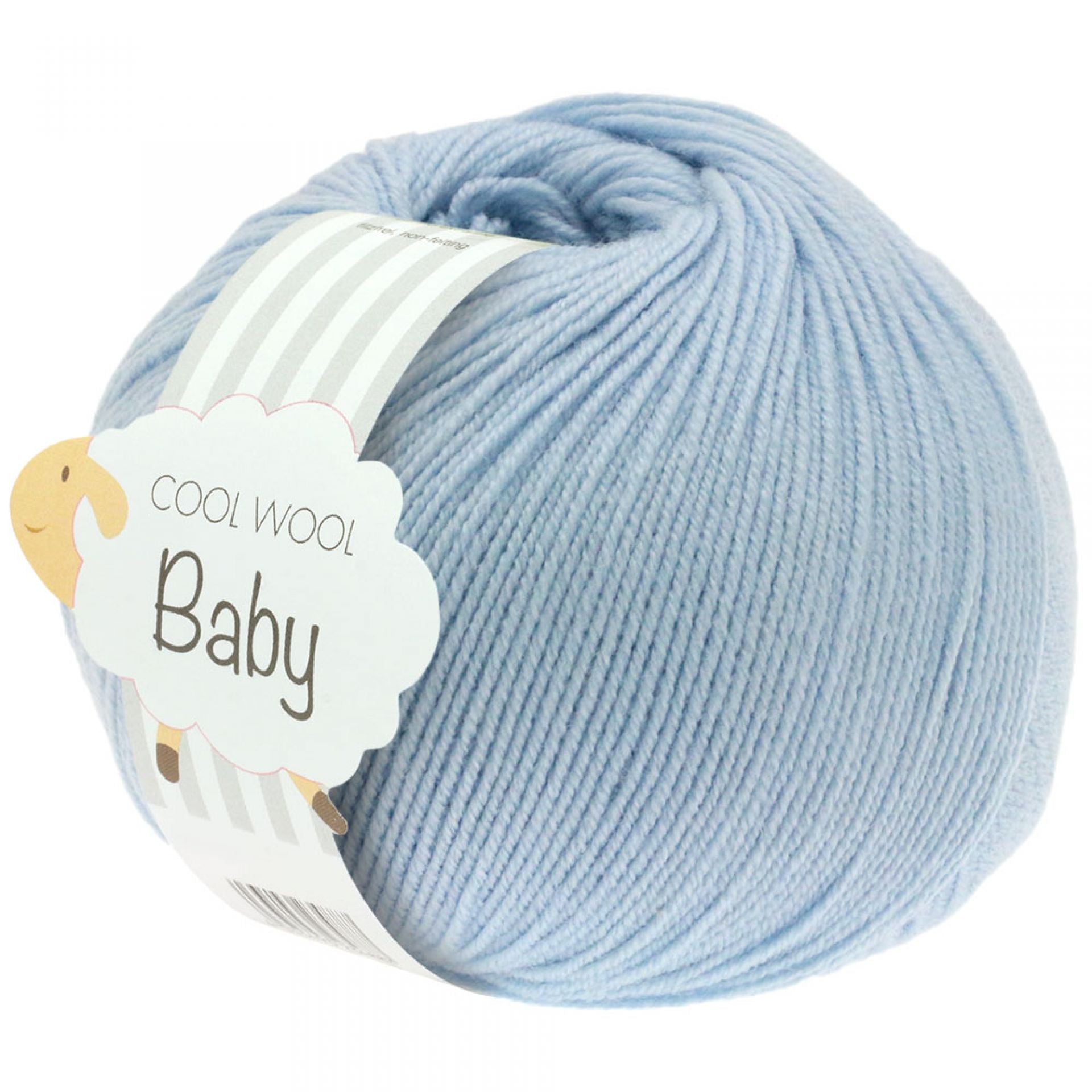 Lana Grossa Cool Wool Baby, merinould - 208 Lyseblå