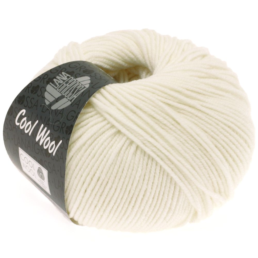 Lana Grossa Cool Wool, merinould - 0432 Ecru