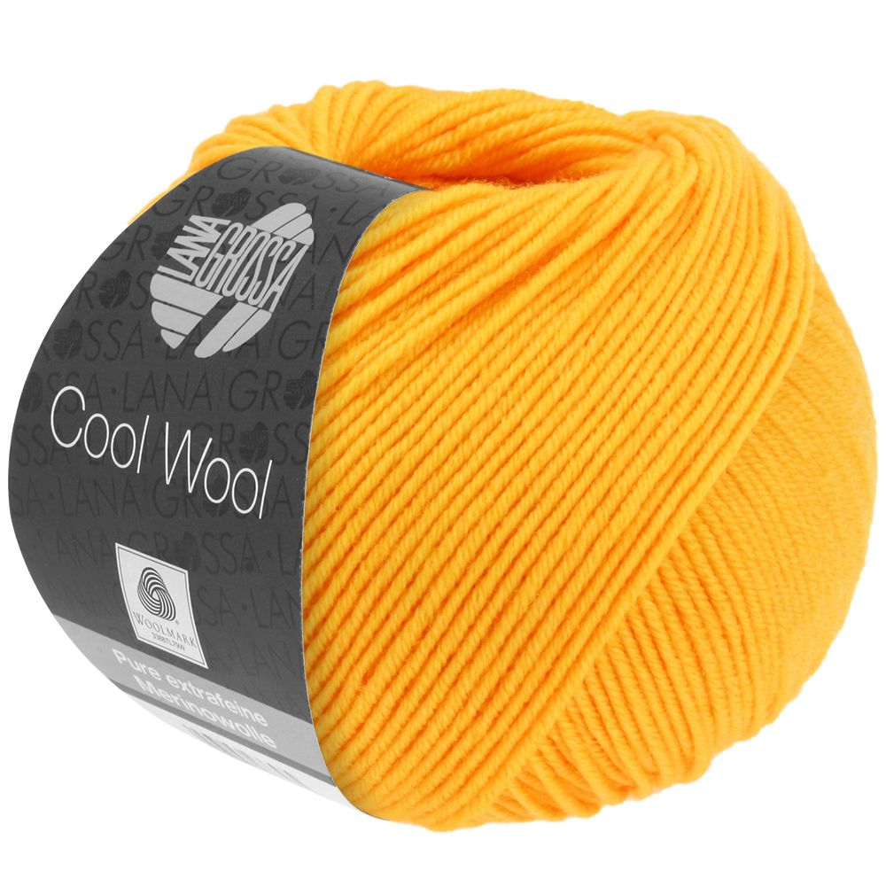 Lana Grossa Cool Wool, merinould - 2085 Orange gul