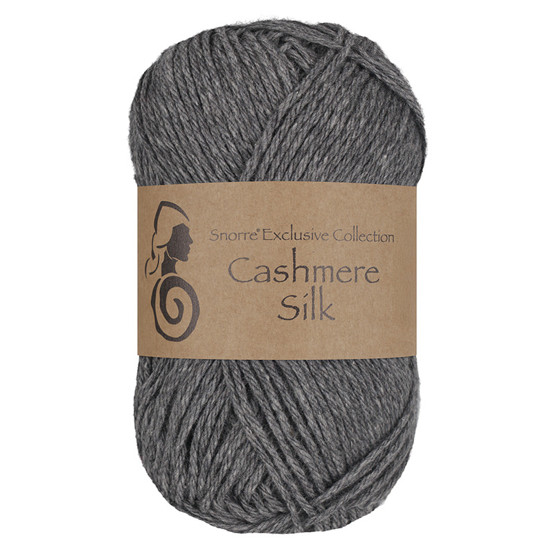Viking Snorre Cashmere Silk - 613 Skifer, Kashmir/silke, fra Viking