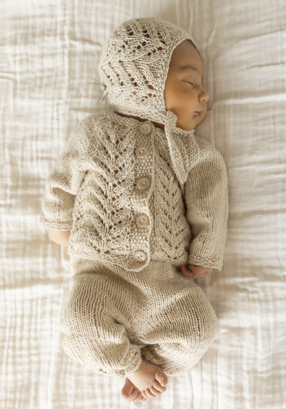 "Myrtel" Hentesæt - Viking Design SEC 12-1A Kit - 0 - 24 mdr - Viking cashmere silk, fra Viking