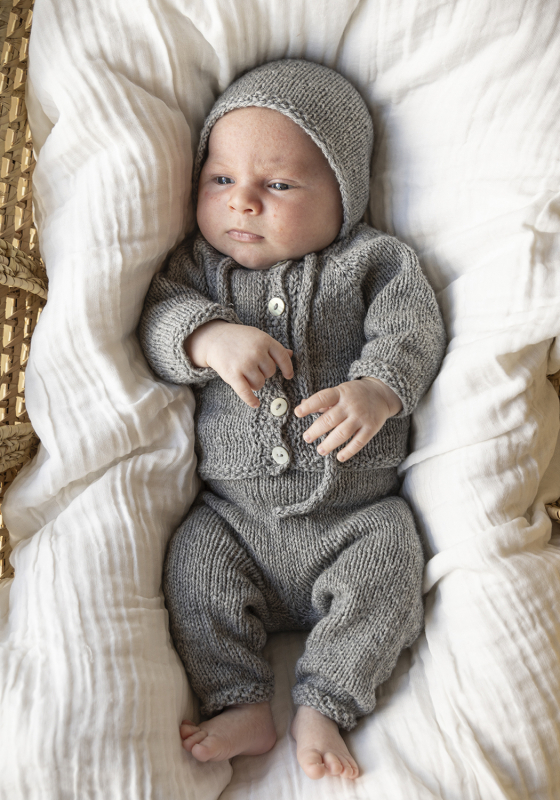 "Mit første" Hentesæt - Viking Design SEC 12-5B Kit - 1 - 24 mdr - Viking cashmere silk, fra Viking