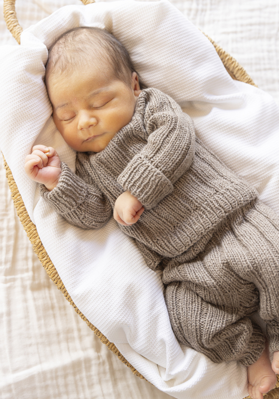 "Mys" Bluse og buks - Viking Design SEC 12-2B Kit - 1 - 24 mdr - Viking cashmere silk, fra Viking