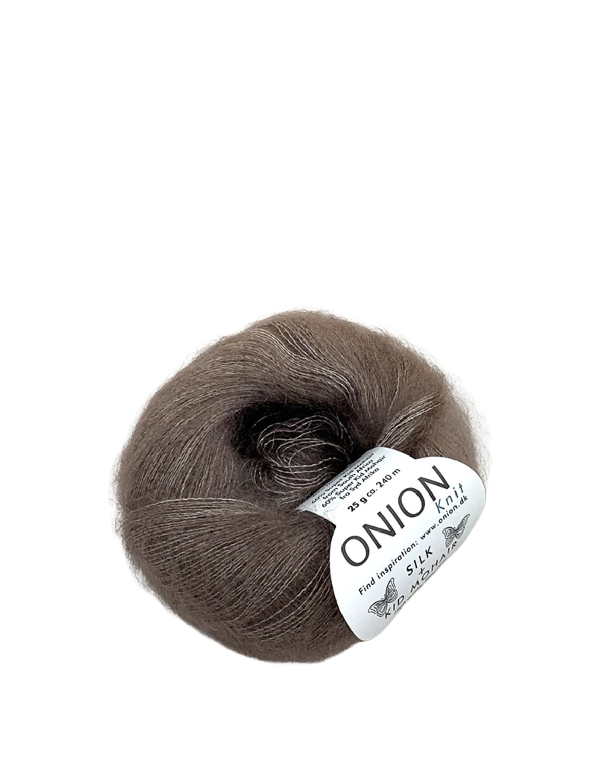 Onion Knit Onion Silk + Kid Mohair følgetråd i silke og mohair - 3004 Pudder