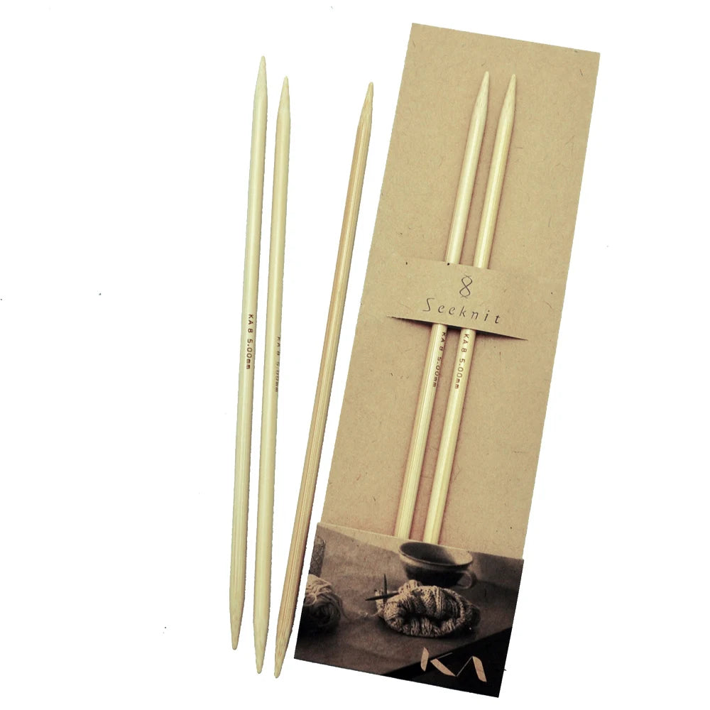 Seeknit Strømpepinde Bambus Shirotake - 4,5 - lange 20cm