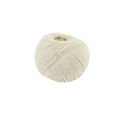 DMC Natura Just Cotton Garn Unicolor 36 Lys Beige