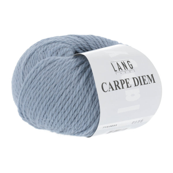 Vest i perlestrik | Strikkekit - Light Jeans - 033 / M