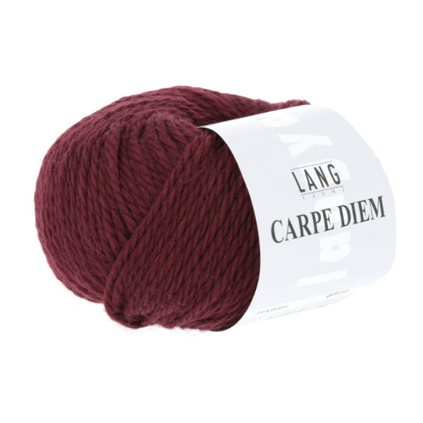 Vest i perlestrik | Strikkekit - Burgundy - 264 / S