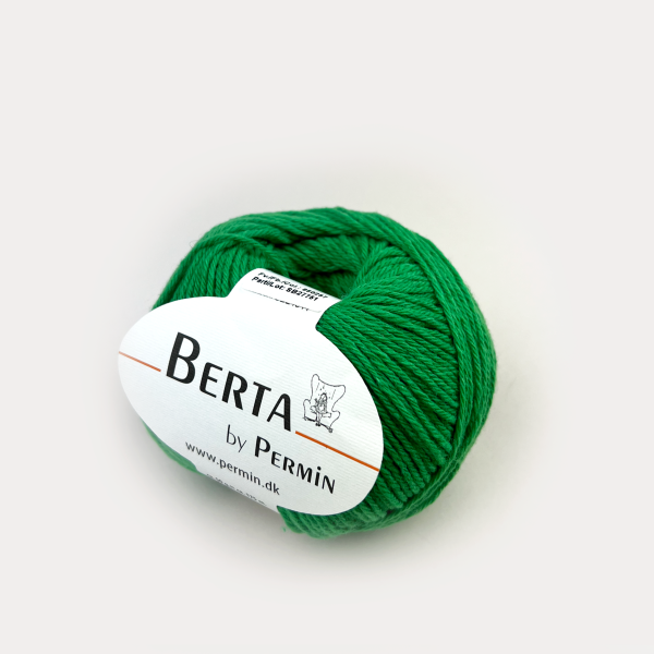 Sweater med striber i struktur | Strikkekit - Sportsgrøn - 57 / 4-6 år