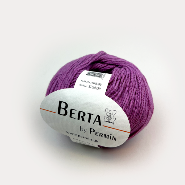 Sweater med striber i struktur | Strikkekit - Mulberry - 59 / 4-6 år
